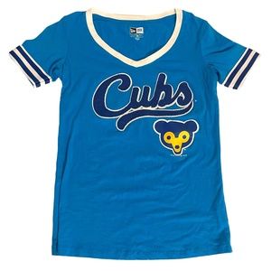New Era Retro Chicago Cubs MLB Tee Size XS